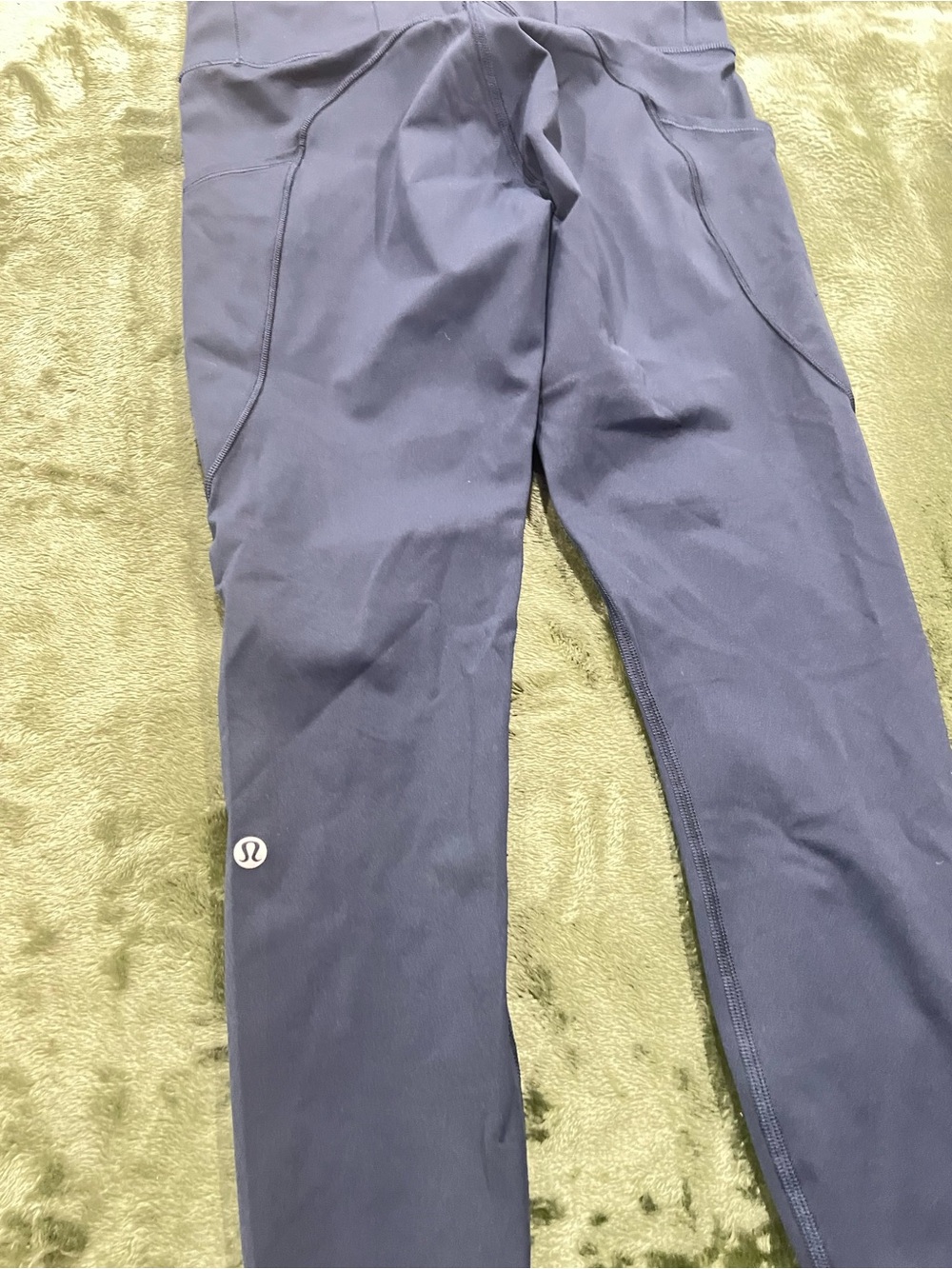 lululemon athletica Navy Track Pants with Side Panels